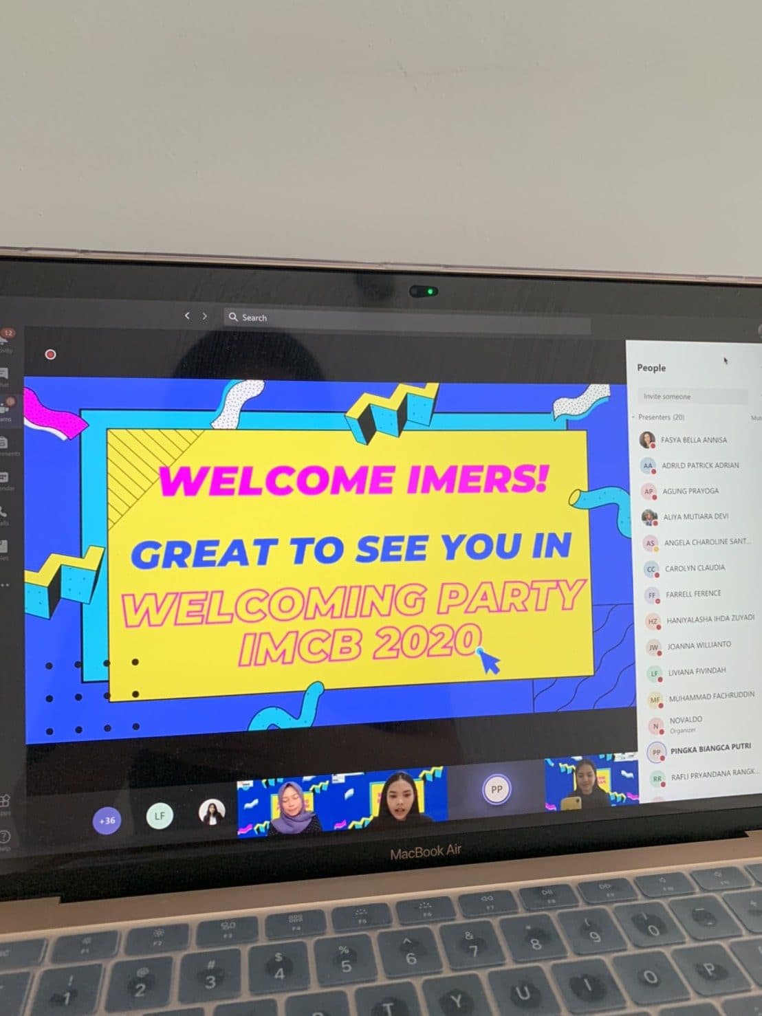 Welcoming Party 2020